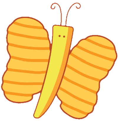 Butterfly med chips vinger